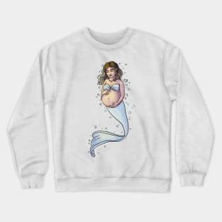 Mer-mom to be Crewneck Sweatshirt